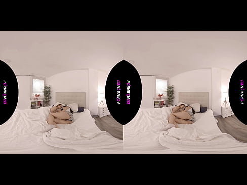 ❤️ PORNBCN VR دو لزبین جوان در واقعیت مجازی سه بعدی 4K 180 با شاخ از خواب بیدار می شوند ژنو بلوچی کاترینا مورنو ❤️❌ سکس در ما ❤
